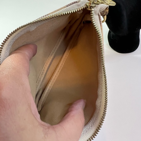 COPY - Louis Vuitton Monogram Damier Azur Mini Pochette  - Authenticity Certifi… - Picture 9 of 12